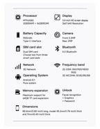 SERVO 18SE MINI Small Android Smartphone 3G WCDMA Dual SIM Card 2GB+16GB Play Store Wi-Fi Face Unlock 3.0 inch Mini Smart Phones