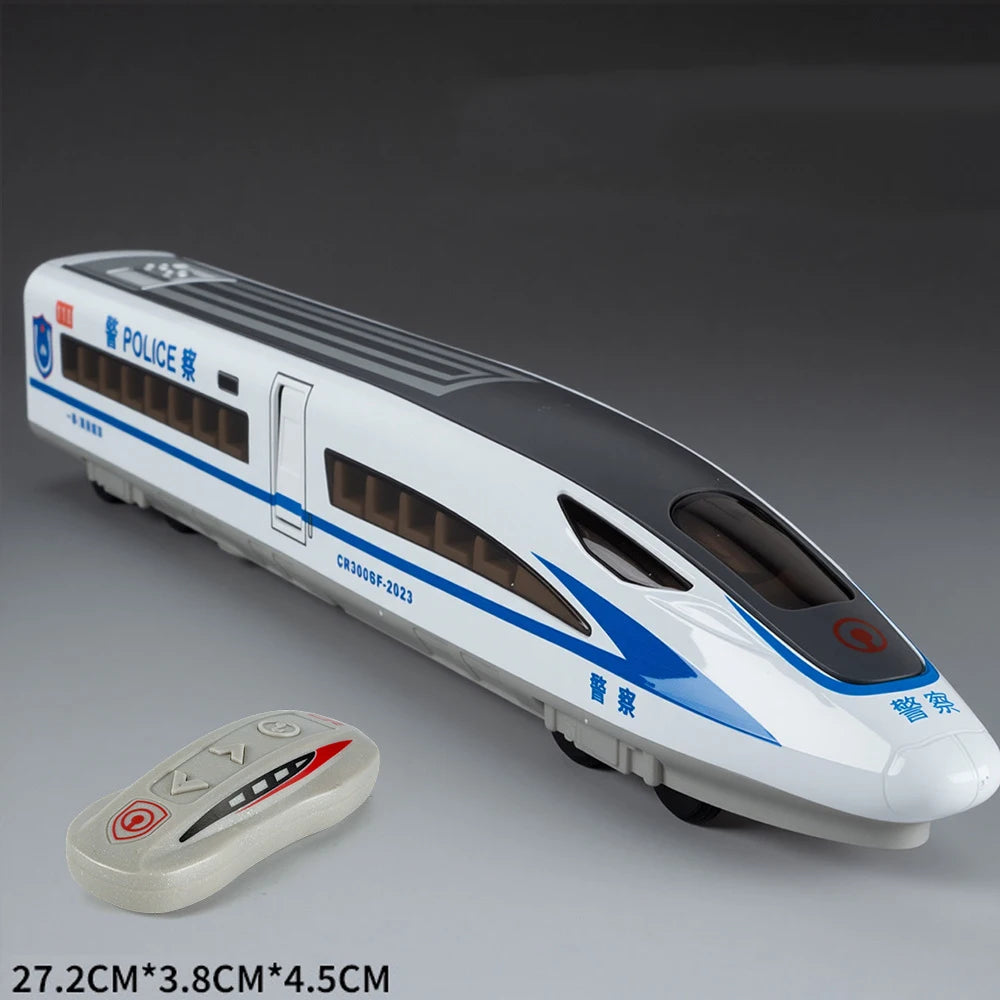 1:60 Scale FuXing High-speed Railway Toy Car Model Sound Light Remote Control Electric Simulation Train Models Ornaments Gifts