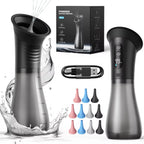 Electric Ear Wax Removal System Water Powered Ear Cleaning Tool with Irrigation Flusher 3 Pressure Settings Safe & Effective