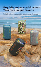 ZEALOT_MP1 Portable Bluetooth Speaker 60W StormBox Blast Outdoor Wireless Speaker IPX6 Waterproof Party Camping Speaker 12H ZEAL