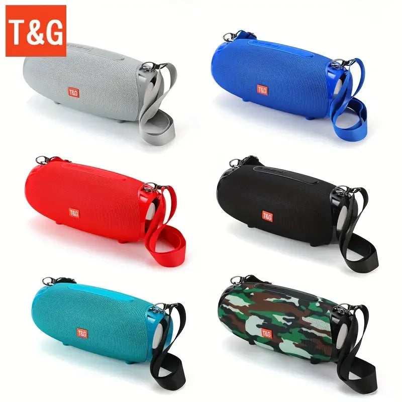 TG534 Portable Wireless Stereo Speaker With Dual Speakers, TWS Stereo Hands-Free Call/FM/TF Card/U Disk, Connect Mobile Phone/Ta