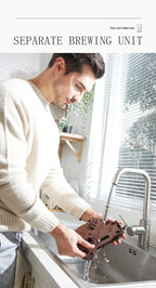 Direct Sale Super Smart Large HD Touch Screen Q007S Fully Automatic Coffee Machine Bean to Cup Caldoo Coffee Maker Machine