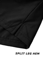 Shark Graphic Men's Board Shorts Summer Casual Beach Shorts with Mesh Liner Zipper Pockets Quick Dry Swim Trunks Bathing Suit