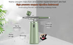 Nano Spray & Oxygen Infusion Facial Device - Hydrating & Brightening Machine for Home Spa, Portable High Pressure Skin Care Tool