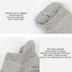1 PAIRS Solid Cotton Thickened Towel Bottom Women's Sport Non-slip Yoga Socks High Quality Breathable Men Anti Skid Floor Socks