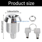 F68C Household Push Cabinet Lock for Jewelry Box Drawer Equipment with