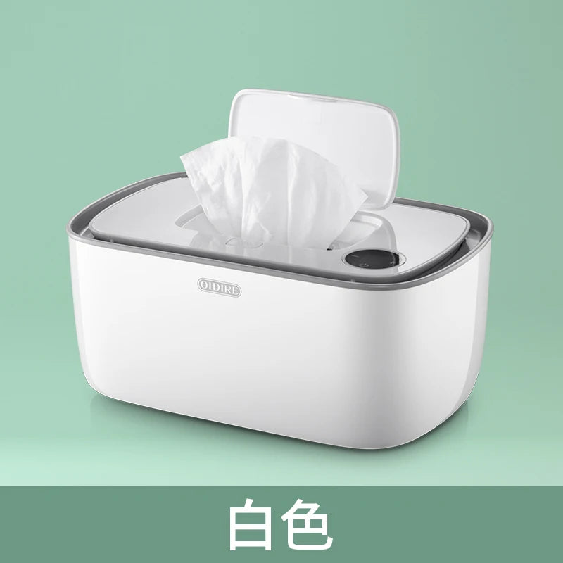 Wet wipes heater insulated baby warm wipes machine portable constant temperature wet tissue box warmer