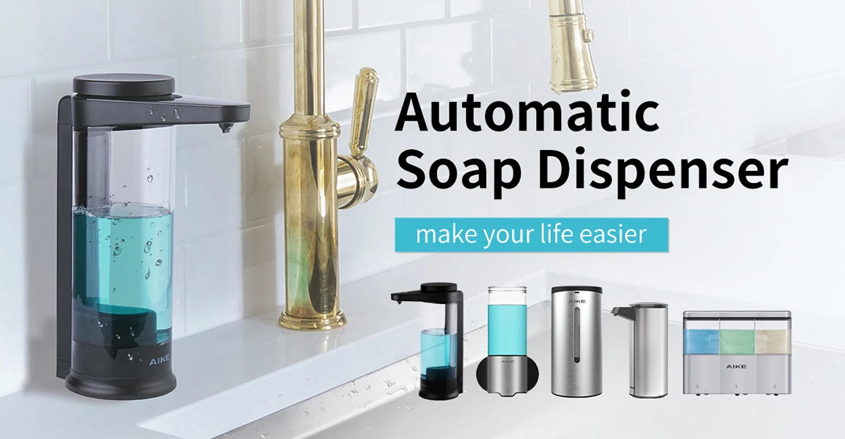 AIKE Bathroom Hands Dryer Wall Mounted Automatic High Speed Hands Dryer Commercial Smart Sensor Hands Drying Machine AK2630S