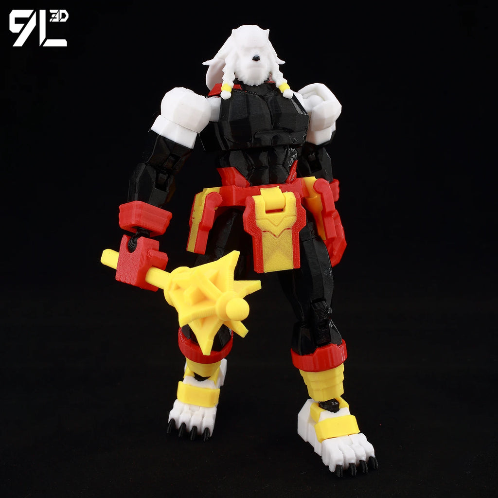 9L3D Superhero Team Invincible Boy Heroes Action Figure Lucky13 Dummy13 Multi-Colored T13 Multi-Jointed Collectible Toys Titan13