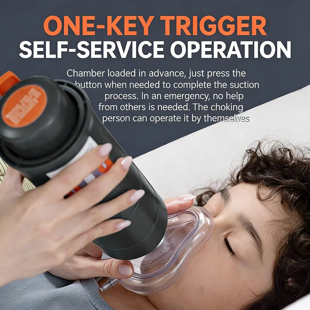 Automatic Choking Rescue Device First Aid Kit for Kids and Adults Anti Asfixia Device Emergency Sucker Tools rescue