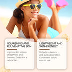 OceAura Tanning Oil Lotion Deep Moisturizing Nourishing Skin Rejuvenating Long Lasting Tan Lightweight Non Greasy Bronzing Oil