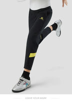 Kelme Kids' Fleece-lined Sports Pants Football Training Pants Casual Fitness Running Pants Warm Windproof Stretch Long Pants