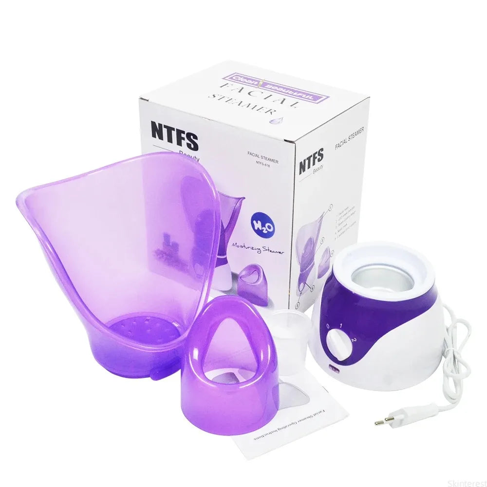 Face Steamer Facial Heating Sprayer Skin Moisturizing Pore Cleaner Facial Hot Fog Steamer Home SPA Machine Care Skin Humidifier
