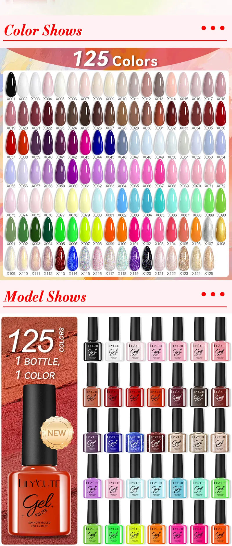LILYCUTE Nail Gel Polish Set Pink Green Spring DIY Nail Art Design Long Lasting Soak Off UV Gel Manicure Painting Gel Vernis Kit