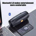 Lenovo TF USB Bluetooth Wireless Speaker Portable Dual Speaker Stereo Outdoor Playback FM Voice Broadcasting Subwoofer Speakers