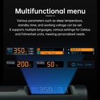 ALIENTEK T90 Smart Soldering Iron PD 3.1140W Portable Digital Display 80-450℃ PCB Precision Soldering Iron Repair Tool Kit