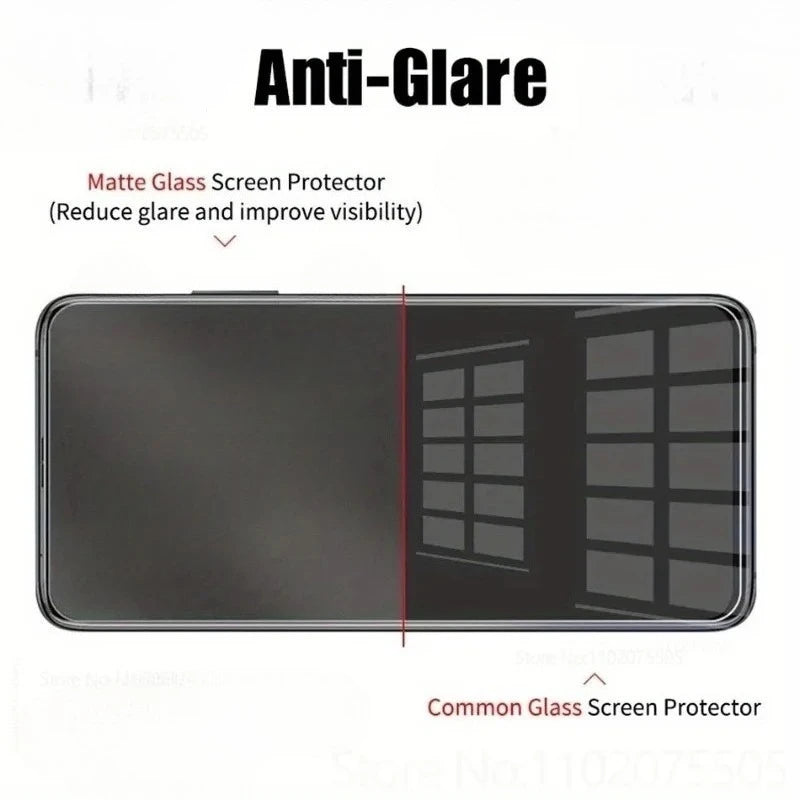 3Pcs Matte Tempered Glass Film for iPhone 17 16 15 14 Pro Max 17 Air Screen Protector for iPhone 13 12 11 Pro 16e 15 Plus XS XR