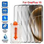 1-3Pack Easy Installation Screen Protector for OnePlus 15 Dust Free Tempered Glass Anti-Scratch Protective Film for One Plus 15