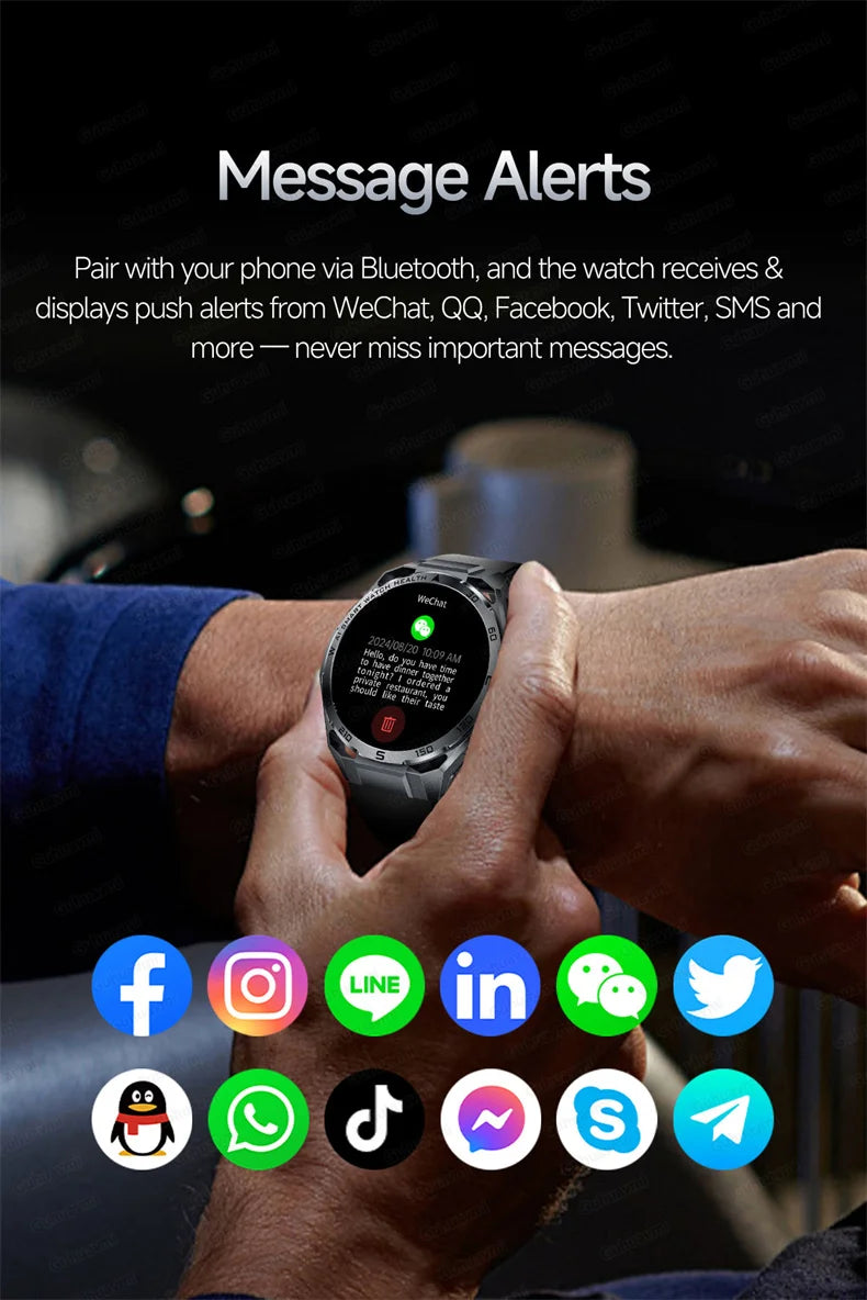 ECG High-end Health Smart Watch Men Blood pressure lipids bloodoxygen Body analysis Uric acid Health Tracker Smartwatch Men lady