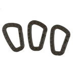 1/2/3/4/6pcs Tactical Carabiner Carabina Karabiner Clip Plastic Cadet Hiking Camping
