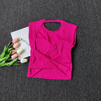 Women Sports Bra Top Push Up Sexy Beauty Back Fitness Yoga Bra t-shirts Sport Tops For Women Breathable Running Vest Gym Wear
