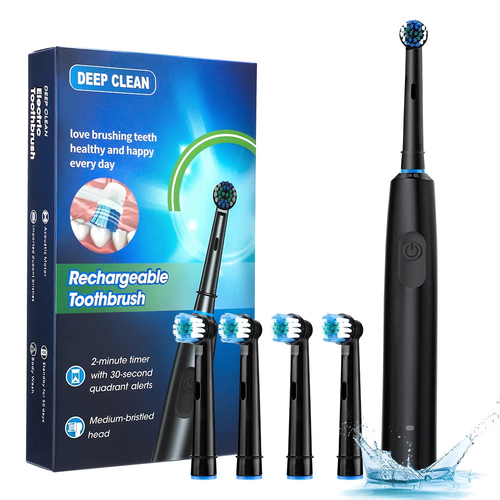 Electric Toothbrush Cordless USB Rechargeable Waterproof Intelligent Toothbrush Effective Oral Care Adults Automatic Tooth Brush Main image