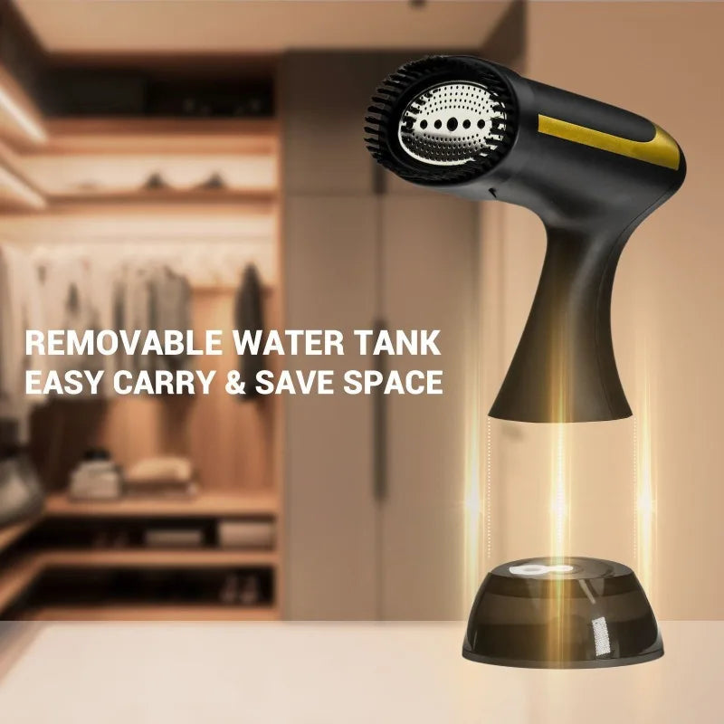 1500W Handheld Steam Iron Fast-Heat Garment Steamer Portable Travel Foldable Ironing Machine Household Electric Fabric Steamer
