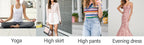 Molasus 5pcs Women's Cotton Panties Seamless Underwear High Waist Full Coverage Ladies Briefs Set Breathable Underpant Plus Size