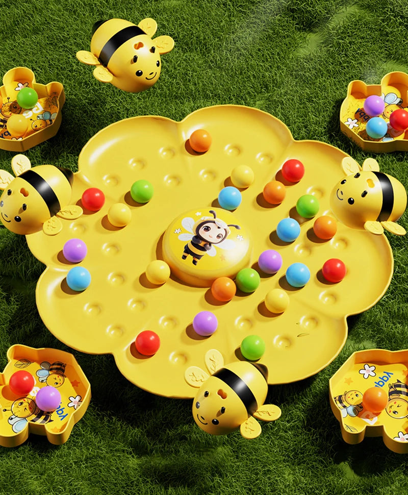 Bumble Bee Magnetic Toy Funny Family Board Games Montessori Sorting Puzzle Fishing Toys Interactive Games for Kids and Adults