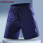Gym Shorts Men Summer Quick Dry Training Shorts Fitness Drawstring Lightweight Short Sweatpants Man Workout Bottoms Running Wear