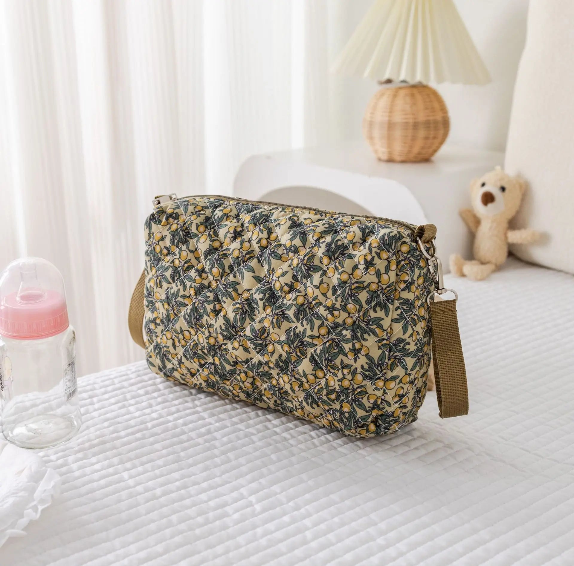 1pcs Portable Baby Diaper Storage Bag Travel Handbags Mommy&Baby Items Organizer Maternal Stroller Bag Makeup&Toiletries Bag