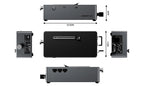 AOOSTAR AG02 eGPU Dock with Oculink & USB4 Port, 100W Reverse Charging, Built-in 800W Power Supply, Supports TGX Interface Hot-s