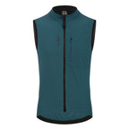 YKYWBIKE Men Cycling Gelit Thermal Fleece Bicycle Windbreaker Sleeveless Bike Vest Windproof Waterproof Cycling