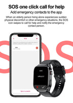 2026 New Nursing Grade Uric acid Blood lipids Smart Watch Men ECG+PPG Blood Pressure Heart Rate Bluetooth Call Health Smartwatch