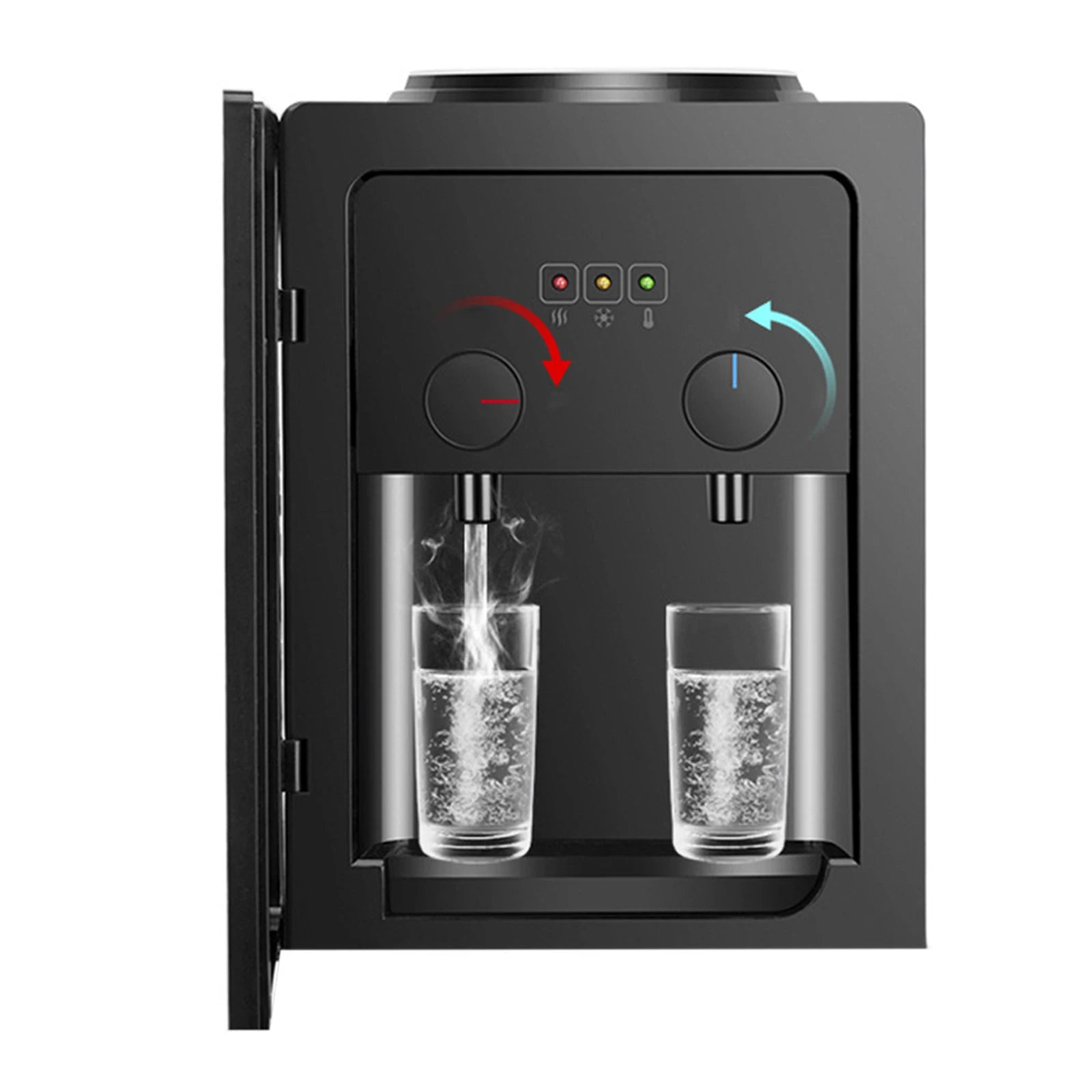 Desktop Electric Water Dispenser Independent Hot and Cold Coffee Office Water Dispenser 550w 85-95 ℃