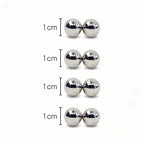 Ultra Powerful Magnetic Orbs Nipple Clamps BDSM Bondage Stimulator Clitoris Labia Nipple Creative Fidget Magnets Adult Sex Toys