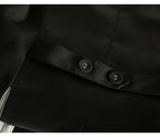 #0709 Spring Autumn Suit Vest Women Sleeveless Jacket Short Office Vest Coat Slim Single Breasted Vest Waistcoat Female Black