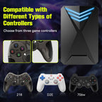 JMachen Hyper Base Lbox Retro Game Console for PS4/PS3/Switch/PS2/Wii/WiiU/PS1 Launchbox 2TB Gaming HDD with 4200+ PC/3D Games