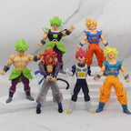 Dragon Ball Z Super Saiyan Anime Figurine Model Gillen Rose Goku Broly Vegeta Ultra Instinct DBZ Action Figures Collection Toy