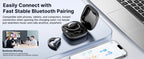 T17-T Karaoke Machine And Bluetooth earphones,Portable Speaker with LED Lights for Kids and Adults,Supports Bluetooth/USB/TF/AUX
