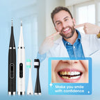 Electric Tooth Whitening Brush Sonic Toothbrush Tartar Eliminator Scraper Cleaner Dental Scaler Calculus Stone Remover Oral Care