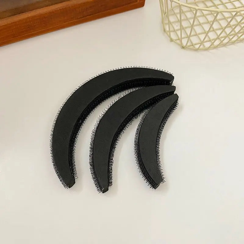 Hair Head Cushion Invisible Fluffy Puff Hair Pad Sponge Clip Bun Bump It Up Volume Hair Base Women Girls Styling Accessories
