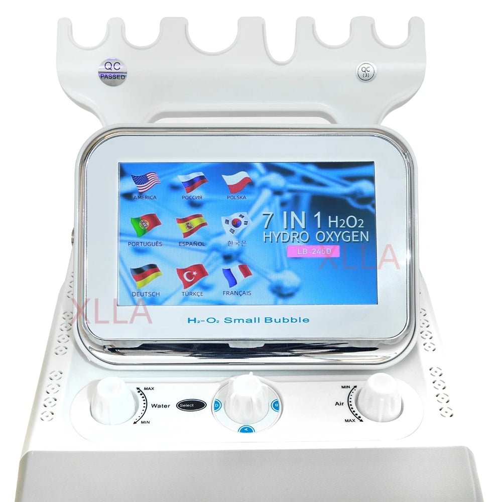 New 7In 1 Water Dermabrasion Machine Deep Cleansing Machine Water Jet Hydro Diamond Facial Clean Dead Skin Removal For Salon Use