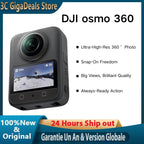 DJI Osmo 360 Camera , Waterproof 8K 360° Action Camera 1-Inch 360° Imaging,Native 8K 360° Video, 105GB, 360 Action Camera