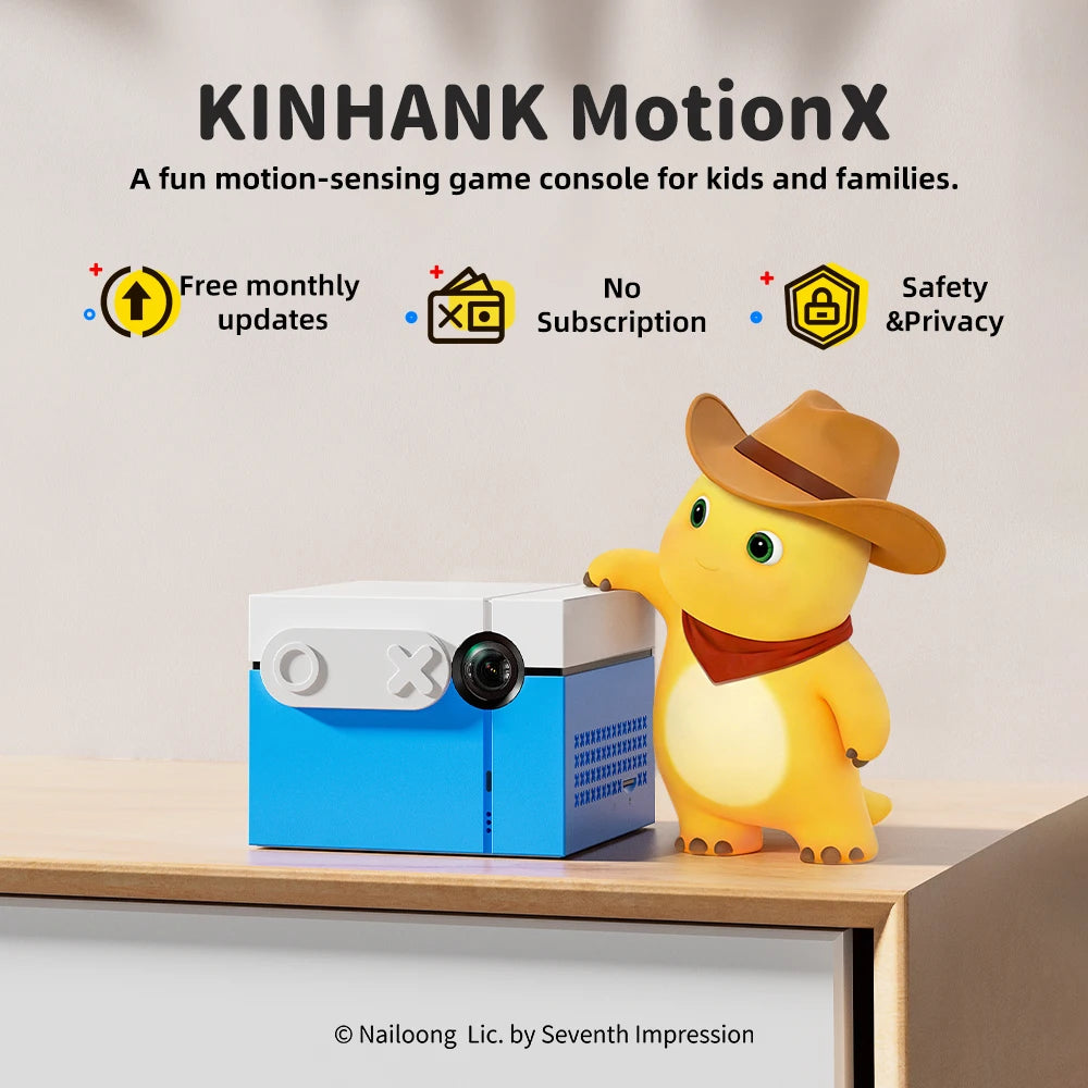 KINHANK MotionX Active Play System for Kids & Families Video Game Console for Ongoing Updates Kids Toy Indoor Physical Activity Main image