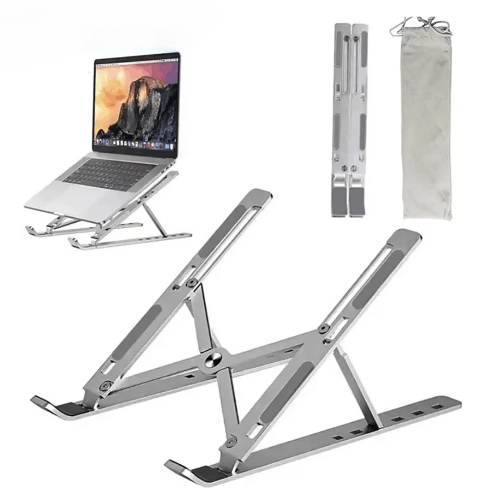 Adjustable Laptop Stand Portable Foldable Notebook Bracket Computer Monitor Holder For Macbook Air iPad Tablets Base Accessories Main image