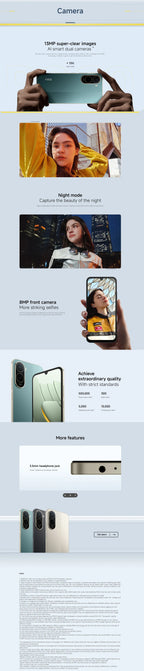 Global Version POCO C81 Pro Smartphone 6000mAh(typ) Battery 15W Charge 6.9" 120Hz LCD Display 13MP Camera NFC POCO Cellphone