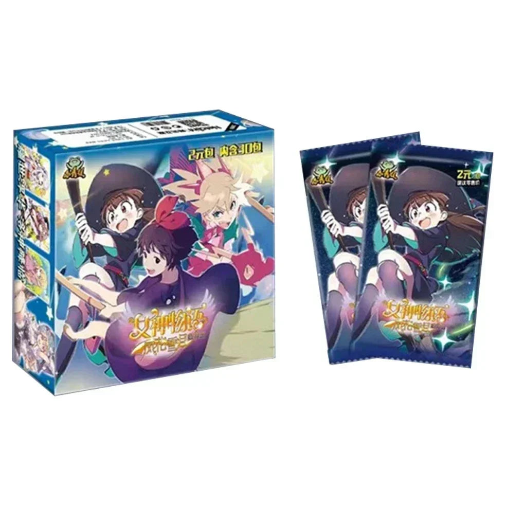 New Goddess Story Card Fufeng Chapter Colorful FlashCard Anime Character Collection Card Games Toys Child Gifts