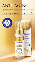 SADOER Collagen Facial Serum Face Lotion Moisturizing Face Emulsion Oil Control Water Replenishment Refreshing Facial Essence