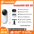 Insta360 New GO 3S - 4K Tiny Camera, Portable and Versatile, Hands-Free, POV, Mount Anywhere, Stabilization